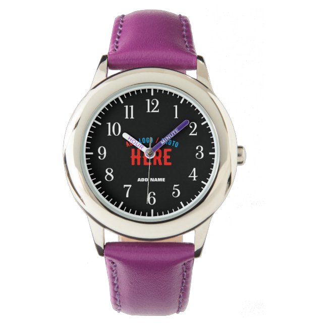SNYGGT MODERN ANPASSADE LILA VERIFIERAD BRAND ARMBANDSUR (Framsida)