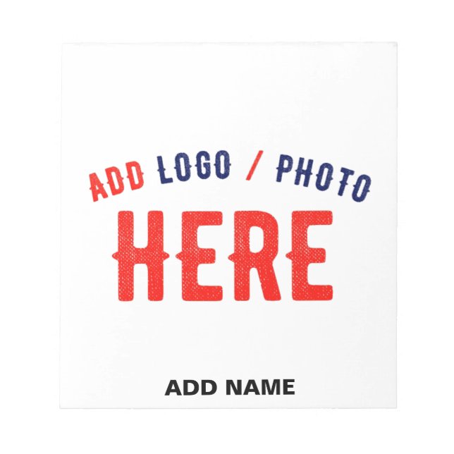 SNYGGT MODERN ANPASSADE WHITE VERIFIED BRAND ANTECKNINGSBLOCK (Framsida)