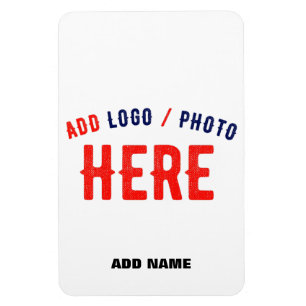 SNYGGT MODERN ANPASSADE WHITE VERIFIED BRAND MAGNET