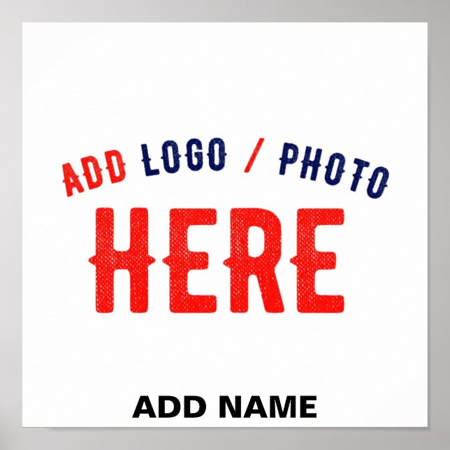 SNYGGT MODERN ANPASSADE WHITE VERIFIED BRAND POSTER (Framsidan)