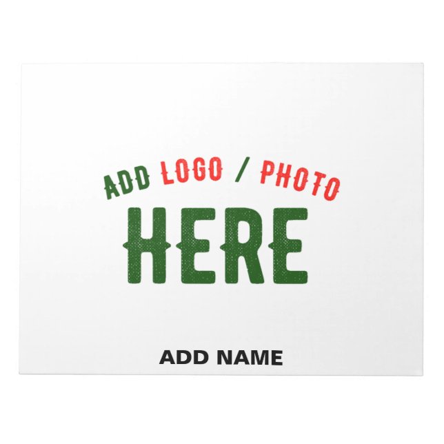 SNYGGT MODERN ANPASSADE WHITE VERIFIED BRANED ANTECKNINGSBLOCK (Framsida)