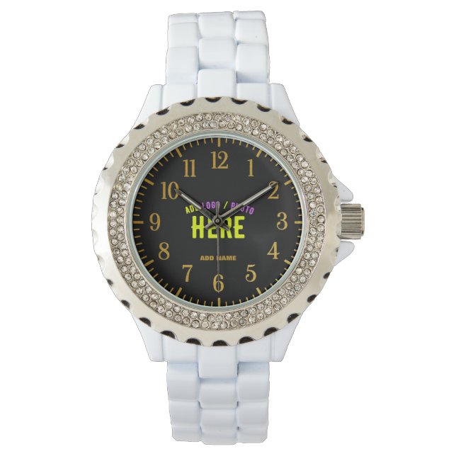SNYGGT MODERN ANPASSADE WHITE VERIFIED BRANED ARMBANDSUR (Framsida)