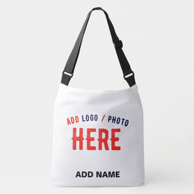 SNYGGT MODERN ANPASSADE WHITE VERIFIED BRANED AXELVÄSKA (Framsida)