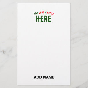 SNYGGT MODERN ANPASSADE WHITE VERIFIED BRANED BREVPAPPER