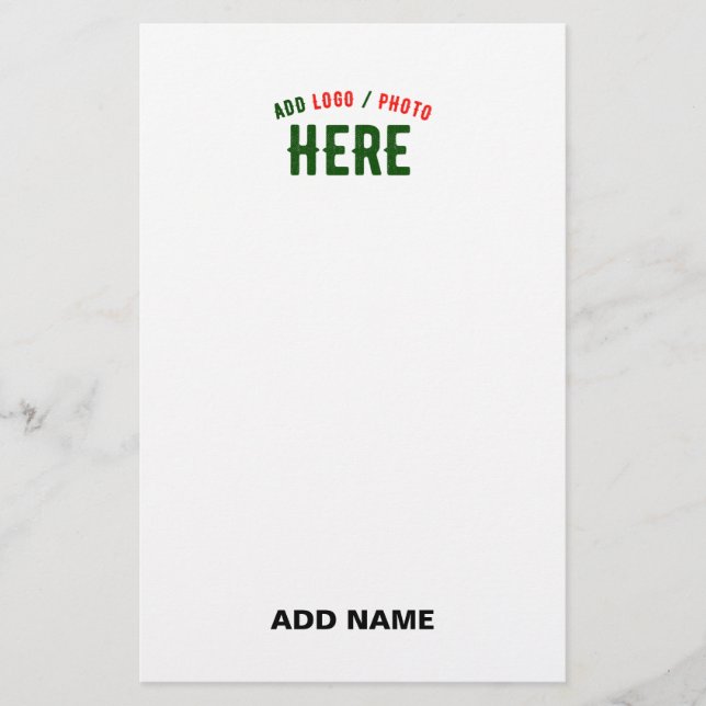 SNYGGT MODERN ANPASSADE WHITE VERIFIED BRANED BREVPAPPER (Framsida)