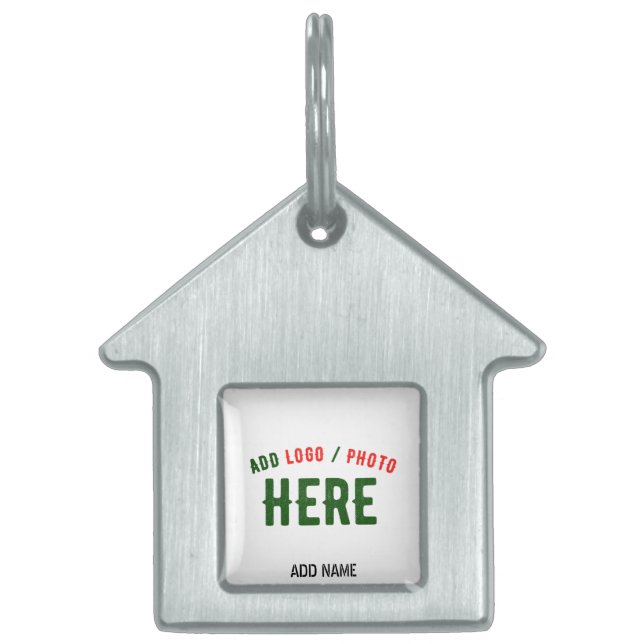 SNYGGT MODERN ANPASSADE WHITE VERIFIED BRANED ID-bricka HUSDJUR (Framsidan)