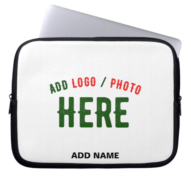 SNYGGT MODERN ANPASSADE WHITE VERIFIED BRANED LAPTOP FODRAL (Framsidan)