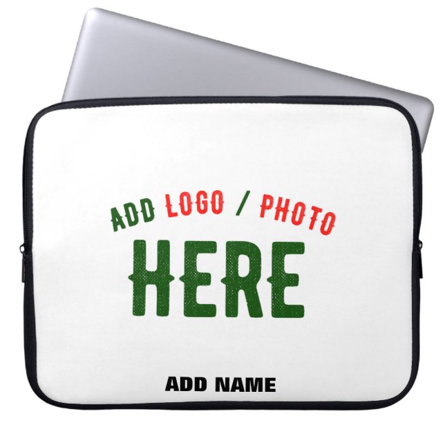 SNYGGT MODERN ANPASSADE WHITE VERIFIED BRANED LAPTOP FODRAL (Framsidan)