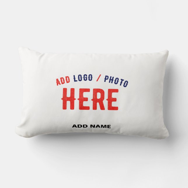 SNYGGT MODERN ANPASSADE WHITE VERIFIED BRANED LUMBARKUDDE (Framsida)