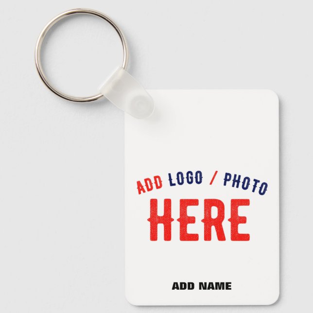 SNYGGT MODERN ANPASSADE WHITE VERIFIED BRANED NYCKELRING (Framsida)