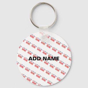 SNYGGT MODERN ANPASSADE WHITE VERIFIED BRANED NYCKELRING