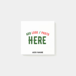 SNYGGT MODERN ANPASSADE WHITE VERIFIED BRANED POST-IT BLOCK