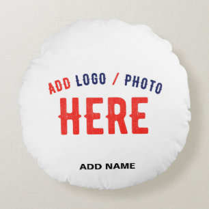 SNYGGT MODERN ANPASSADE WHITE VERIFIED BRANED RUND KUDDE