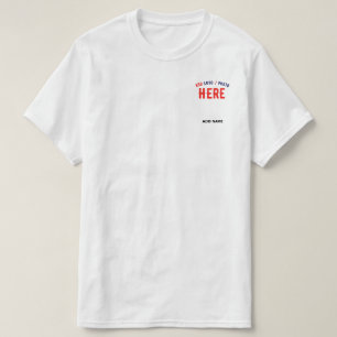 SNYGGT MODERN ANPASSADE WHITE VERIFIED BRANED T SHIRT