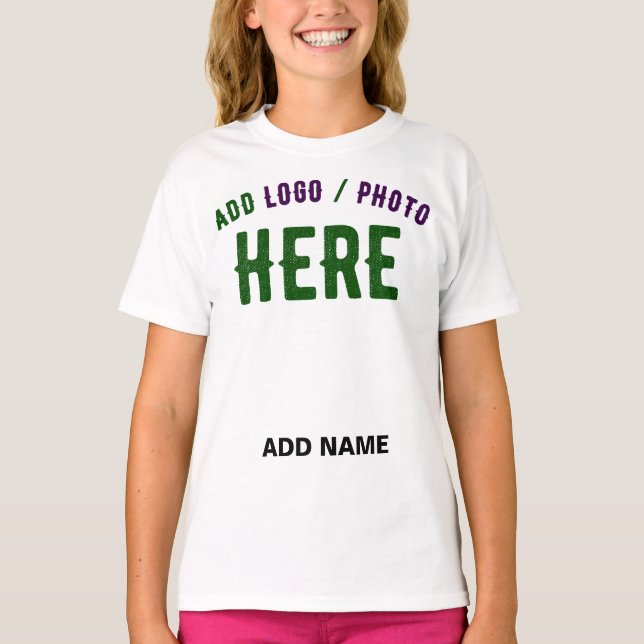 SNYGGT MODERN ANPASSADE WHITE VERIFIED BRANED T SHIRT (Framsida)