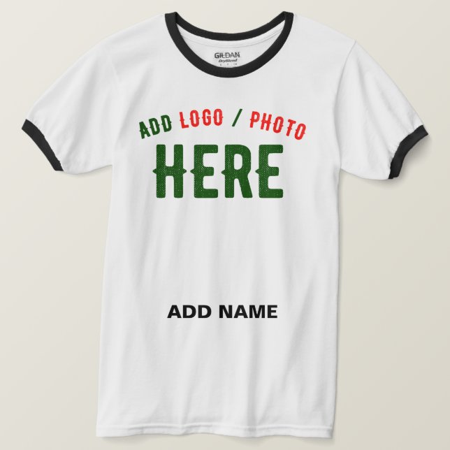 SNYGGT MODERN ANPASSADE WHITE VERIFIED BRANED T SHIRT (Design framsida)