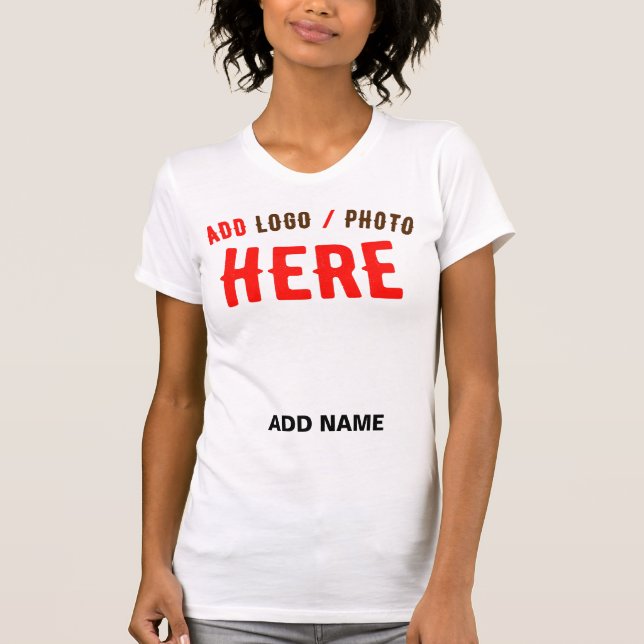 SNYGGT MODERN ANPASSADE WHITE VERIFIED BRANED T SHIRT (Framsida)