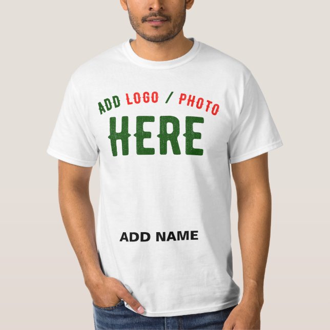 SNYGGT MODERN ANPASSADE WHITE VERIFIED BRANED T SHIRT (Framsida)