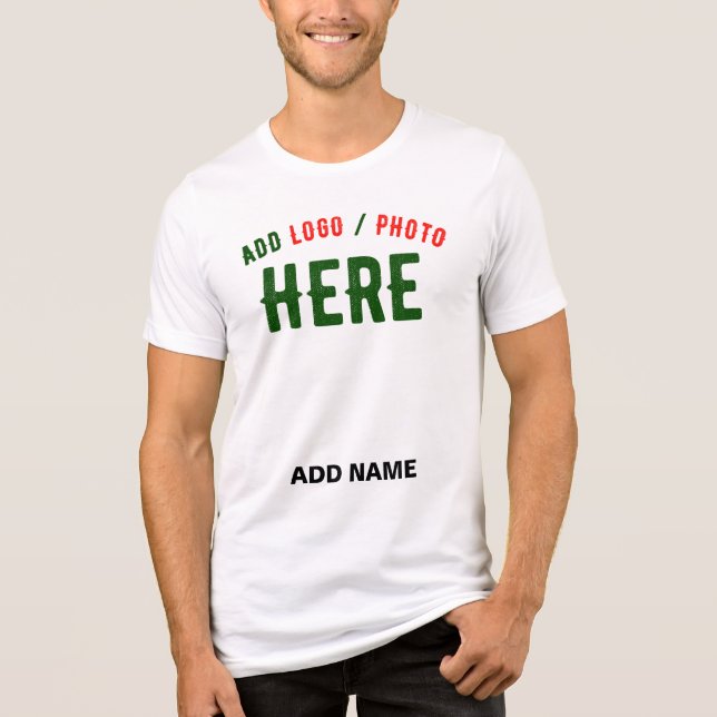 SNYGGT MODERN ANPASSADE WHITE VERIFIED BRANED T SHIRT (Framsida)