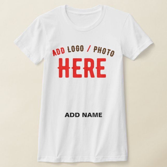 SNYGGT MODERN ANPASSADE WHITE VERIFIED BRANED T SHIRT (Laydown)