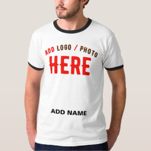 SNYGGT MODERN ANPASSADE WHITE VERIFIED BRANED T SHIRT