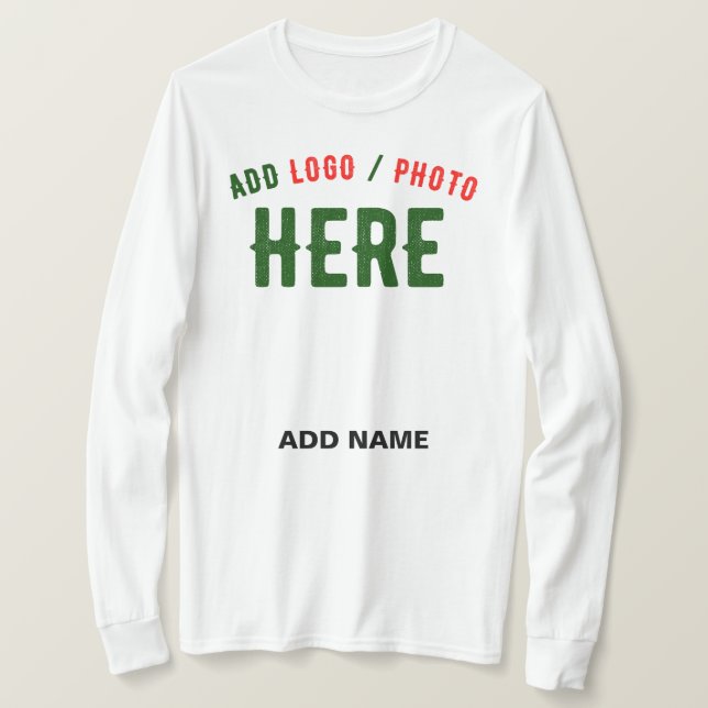 SNYGGT MODERN ANPASSADE WHITE VERIFIED BRANED T SHIRT (Design framsida)