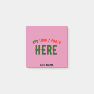SNYGGT MODERN ANPASSNINGSBAR CUTE SHOCK ROSA VERIF POST-IT BLOCK