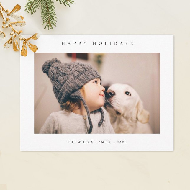 Snyggt Modern Anpassningsbar Helgdag - vykort (Skapare uppladdad)