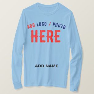 SNYGGT MODERN ANPASSNINGSBAR LIGHT BLUE KONTROLLER T SHIRT