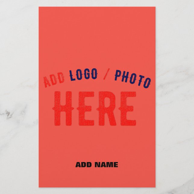 SNYGGT MODERN ANPASSNINGSBAR RED ORANGE KONTROLLER FLYGBLAD (Framsidan)