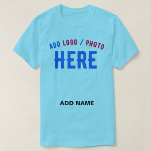 SNYGGT MODERN ANPASSNINGSBAR SWAG HIMLAR BLUE VERI T SHIRT