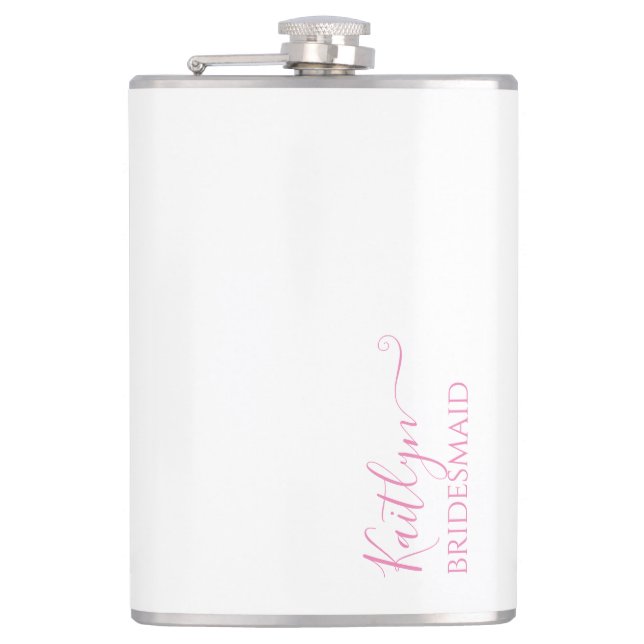 Snyggt Modern Bridesmaid Gift | PERSONLIG Fickplunta (Framsidan)