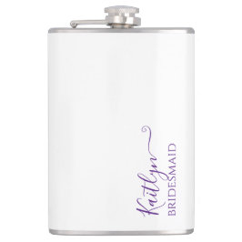 Snyggt Modern Bridesmaid Gift | PERSONLIG Fickplunta