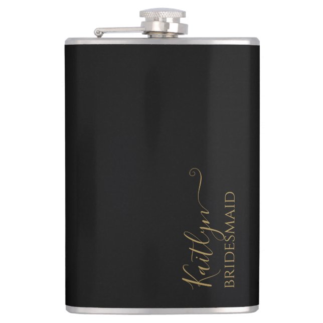 Snyggt Modern Bridesmaid Gift | PERSONLIG Fickplunta (Framsidan)