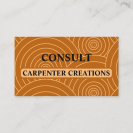 Snyggt Modern Carpentry Professionell Visitkort