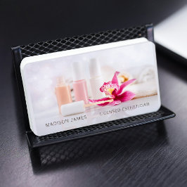 Snyggt Modern Chic Beauty Salon Spa Professionell Visitkort