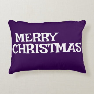 SNYGGT MODERN ELEGANT GOD JUL MÖRK LILA PRYDNADSKUDDE