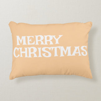 SNYGGT MODERN ELEGANT GOD JUL PEACH FÄRG PRYDNADSKUDDE