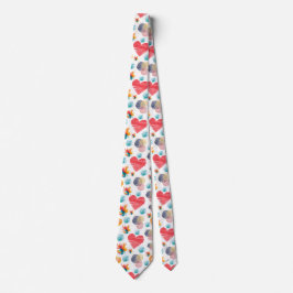 Snyggt Modern Hearts Marskalkars Neck Tie Slips
