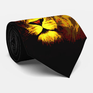 Snyggt Modern Lejon popup-konst Slips