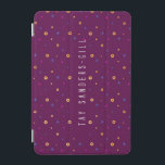 Snyggt Modern Lila Geometric Mönster iPad Case iPad Mini Skydd<br><div class="desc">Anpassade Snyggt och Modern Lila Geometric Mönster iPad Case. Alternativ som är tillgängliga för att anpassa text,  eller inkludera endast mönster.</div>