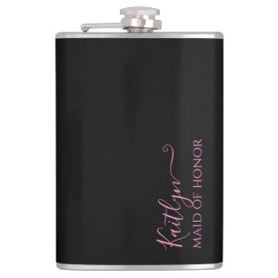 Snyggt Modern Maid of honor Gift PERSONLIG Fickplunta