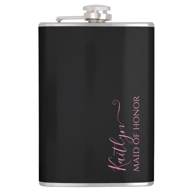 Snyggt Modern Maid of honor Gift | PERSONLIG Fickplunta (Framsidan)