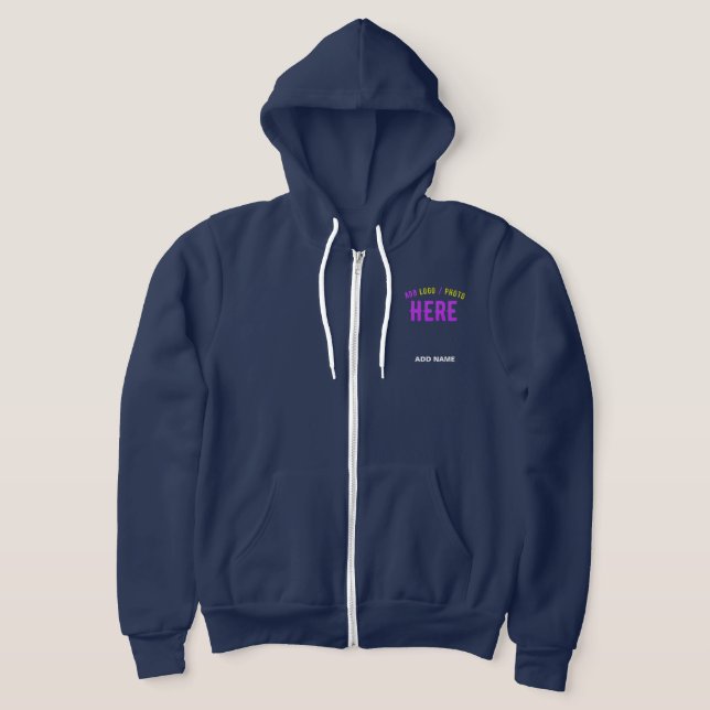 SNYGGT MODERN NAVY BLUE KONTROLLERAD BRANDADERAD T SHIRT (Laydown)