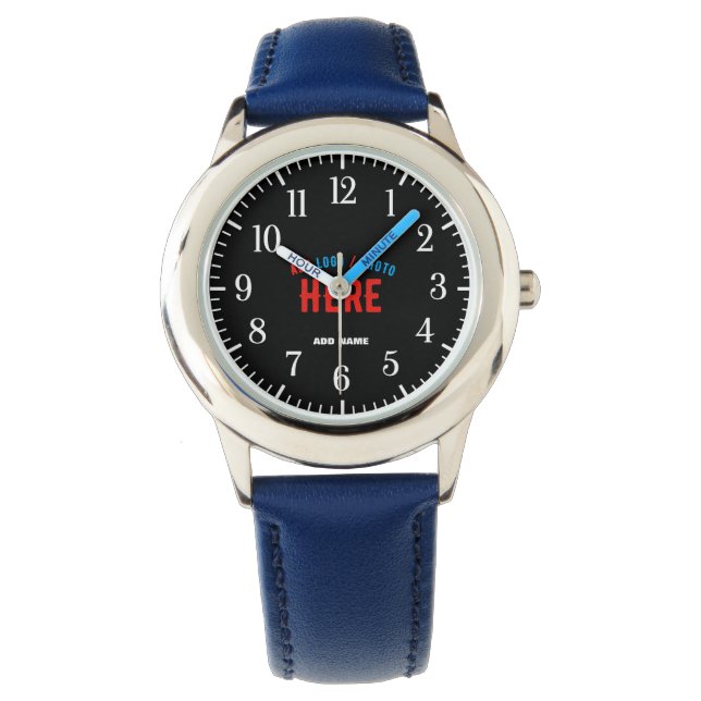 SNYGGT MODERN NAVY BLUE UNIQUE VERIFIED BRANDED ARMBANDSUR (Framsida)