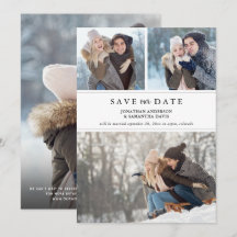 Snyggt Modern Photo Collage Spara - datum