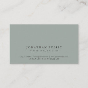 Snyggt Modern Professionell - minimalistiskt stand Visitkort