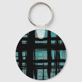 Snyggt Modern Putom Mönster Nyckelring