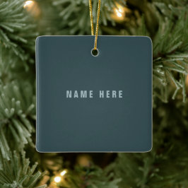 Snyggt Modern Tittar Namn | Blue Grått Julgransprydnad Keramik