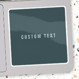 Snyggt Modern Tittar Namn | Blue Grått Klistermärken